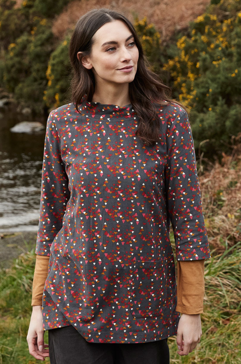 Cotton Cord Tunic Top